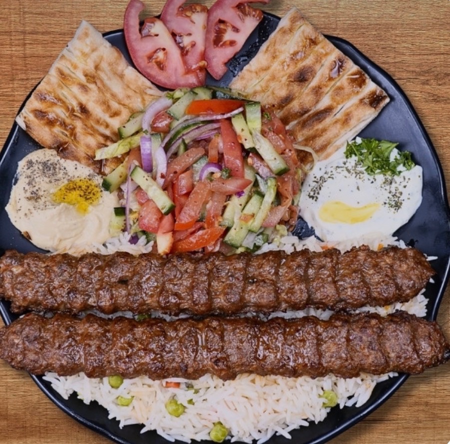 Mediterranean dish from a private chef event