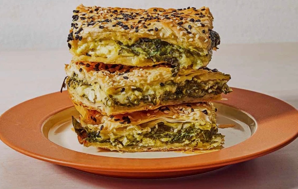 Mediterranean dish from a private chef event